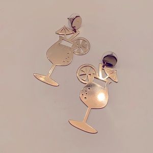 Cocktail earrings 🍹